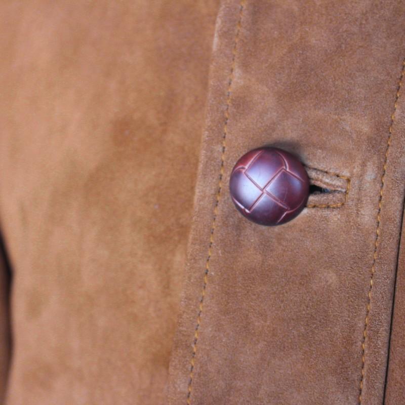 Zerimar Shoes Chaqueta Elegante Para Hombre En Piel De Ante SEVILLA