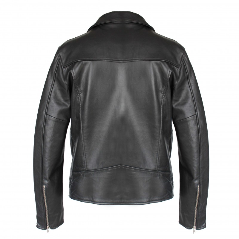 Zerimar Shoes Chaqueta Heavy De Piel Con Cremallera TAUMO