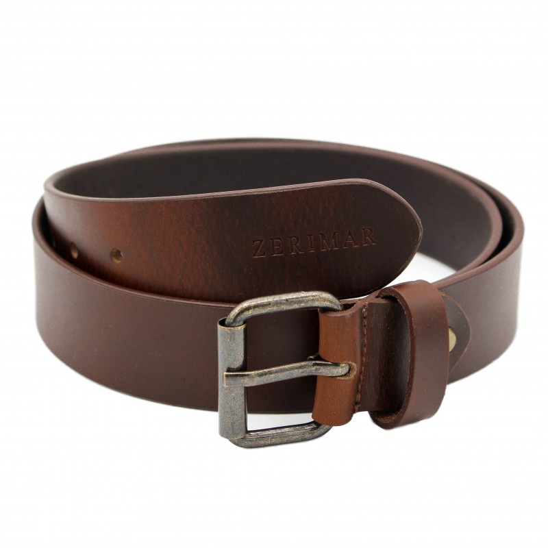 Zerimar Shoes Cinturón De Piel 39 Mm Modelo CANVELIER