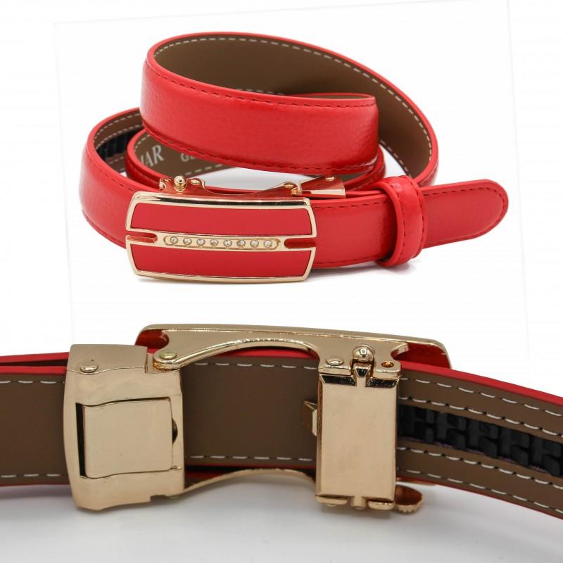 Zerimar Shoes Cinturon De Piel Con Hebilla Automatica Modelo MOIS