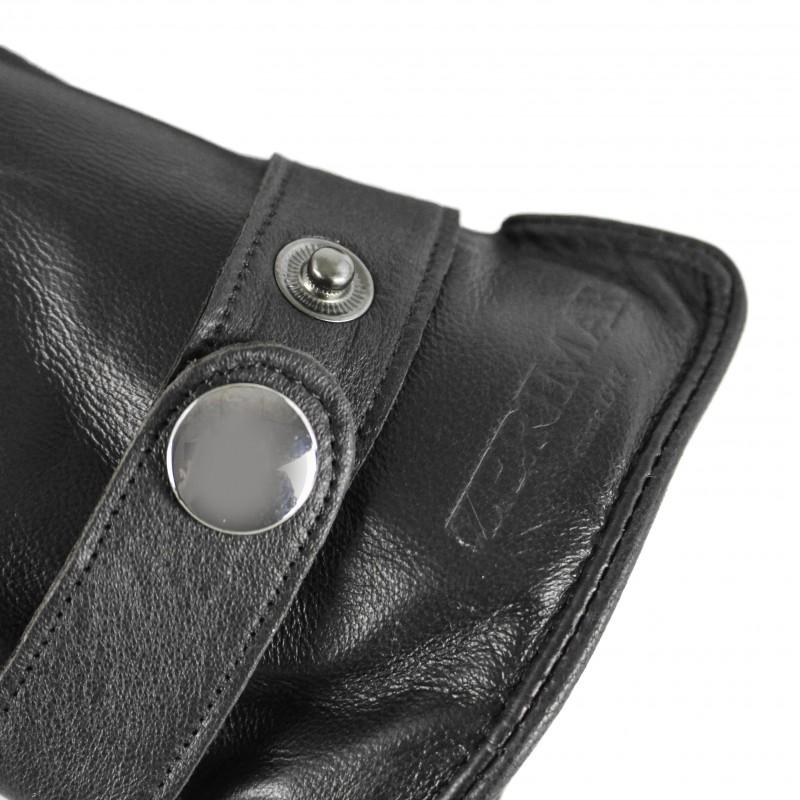 Zerimar Shoes Guantes De Piel Con Clip Ajustable Modelo BIRLE