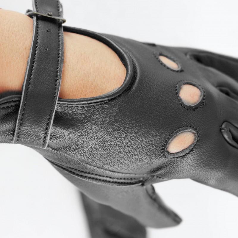 Zerimar Shoes Guantes De Piel Para Conductora Modelo FERRI