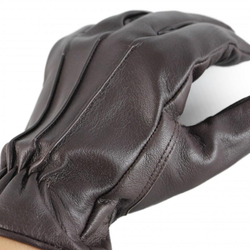 Zerimar Shoes Guantes De Piel Para Hombre Modelo GADIT