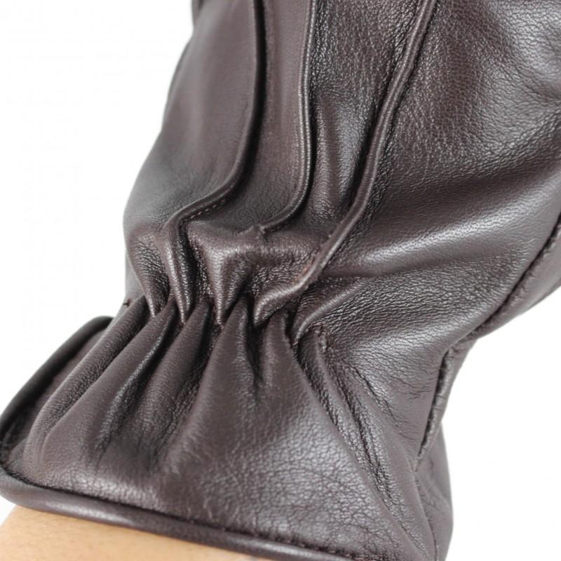 Zerimar Shoes Guantes De Piel Para Hombre Modelo GADIT