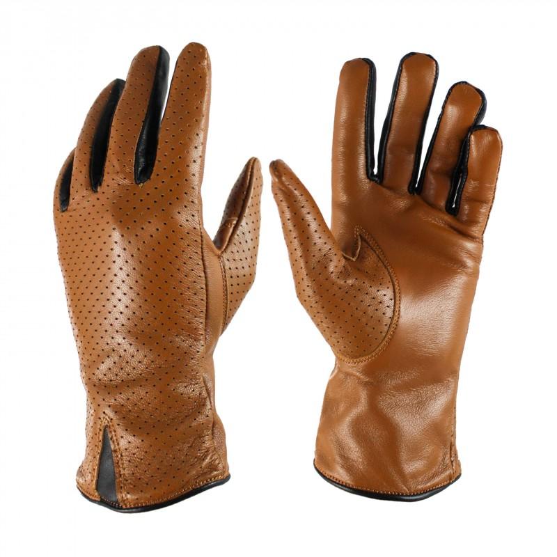 zerimar shoes Guantes de piel para mujer modelo FAKOR