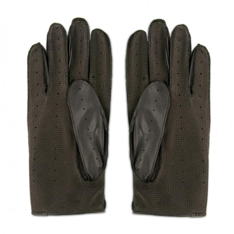 Zerimar Shoes Guantes Para Conducir De Cuero Con Cierre De Botón