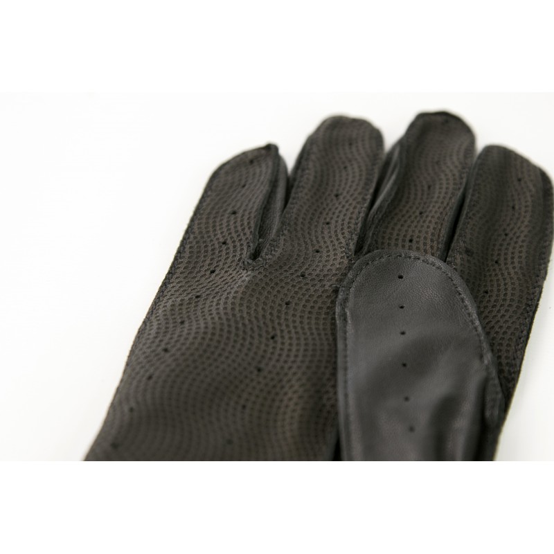 Zerimar Shoes Guantes Para Conducir De Cuero Con Cierre De Botón