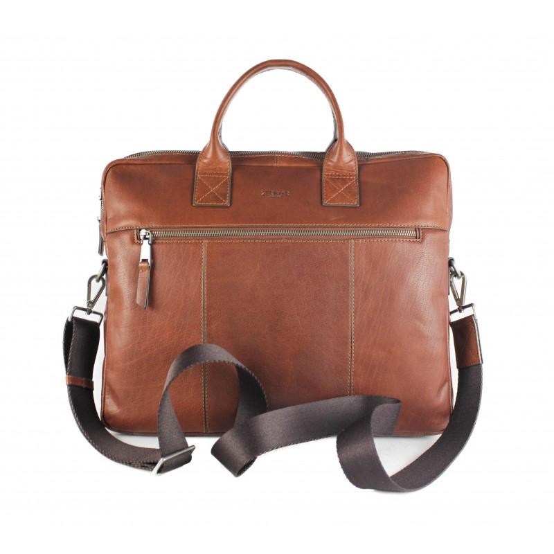 zerimar shoes Maletin de piel modelo BAMBO 40x5x31 cm