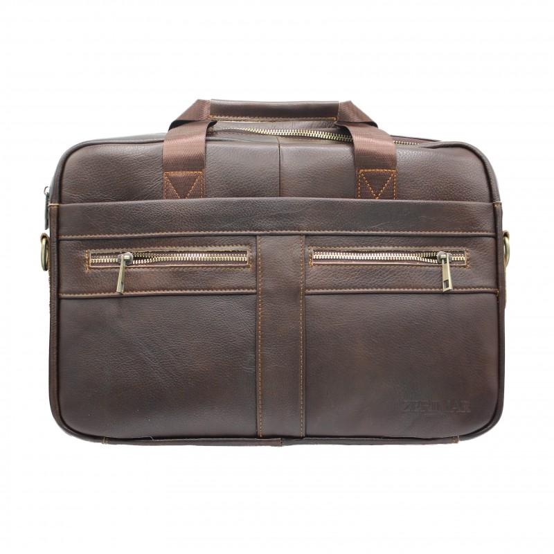 zerimar shoes Maletin de piel modelo GOCHE 40x28x6 5 cm