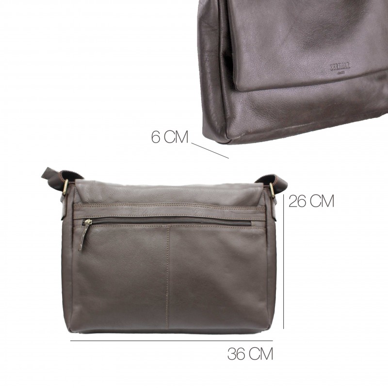 Zerimar Shoes Maletín De Piel Multiespacio 26x36x6 Cm VALS