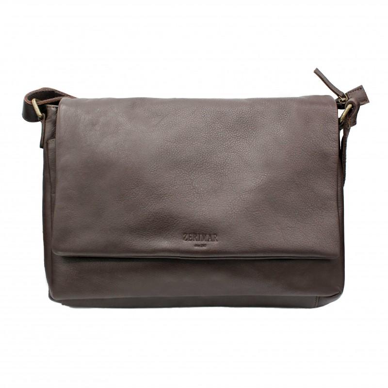 zerimar shoes Maletín de piel multiespacio 26x36x6 cm VALS