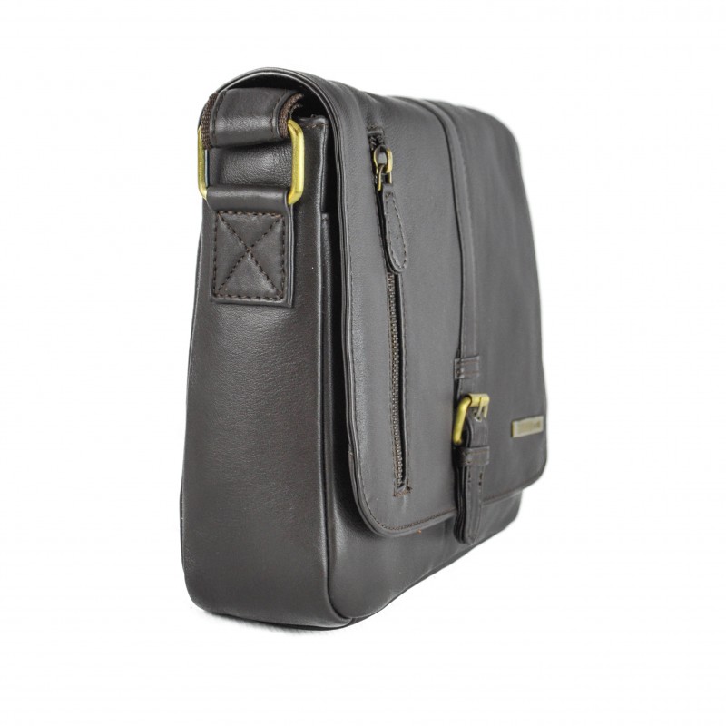 Zerimar Shoes Maletin De Piel Pequeño 22x29x7 Cm Modelo ALFA