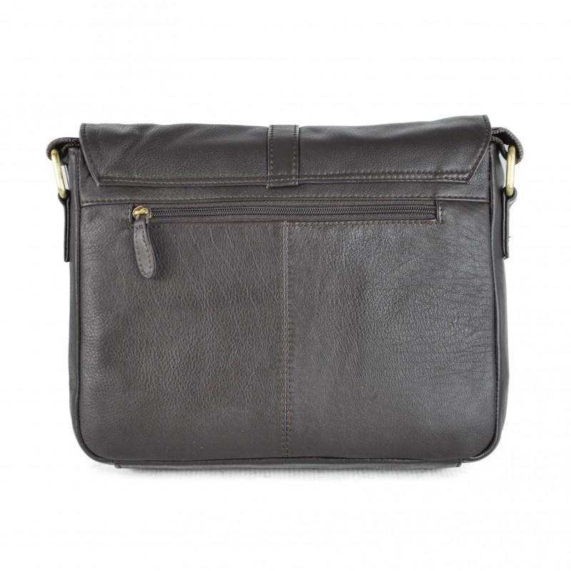 Zerimar Shoes Maletin De Piel Pequeño 22x29x7 Cm Modelo ALFA