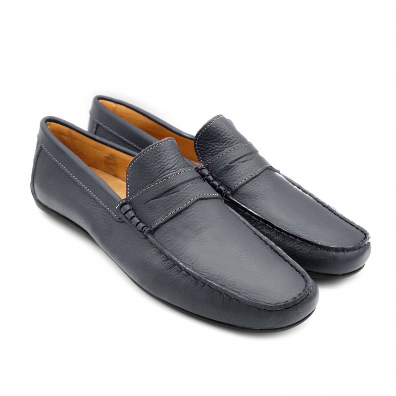 Zerimar Shoes Mocasines Antifaz De Piel Para Hombre - Tallas Grandes