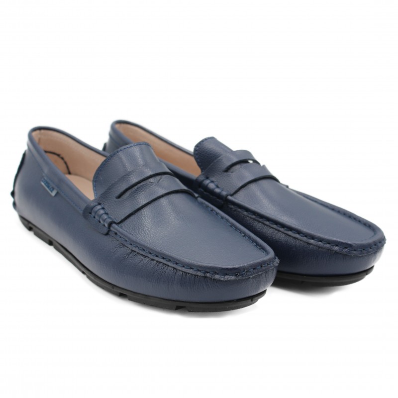 Zerimar Shoes Mocasines De Ante Natural Con Antifaz Modelo BINNY