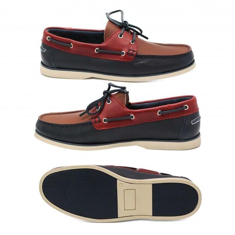 Zerimar Shoes Mocasines De Piel Con Cordones Modelo FIERO