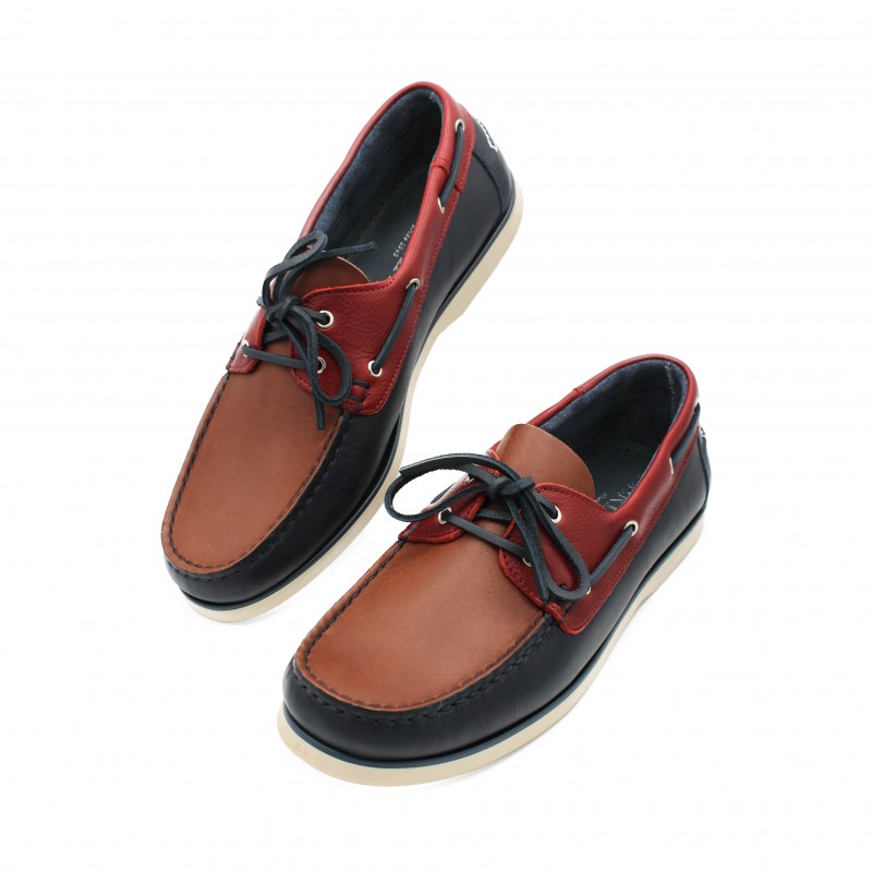 Zerimar Shoes Mocasines De Piel Con Cordones Modelo FIERO