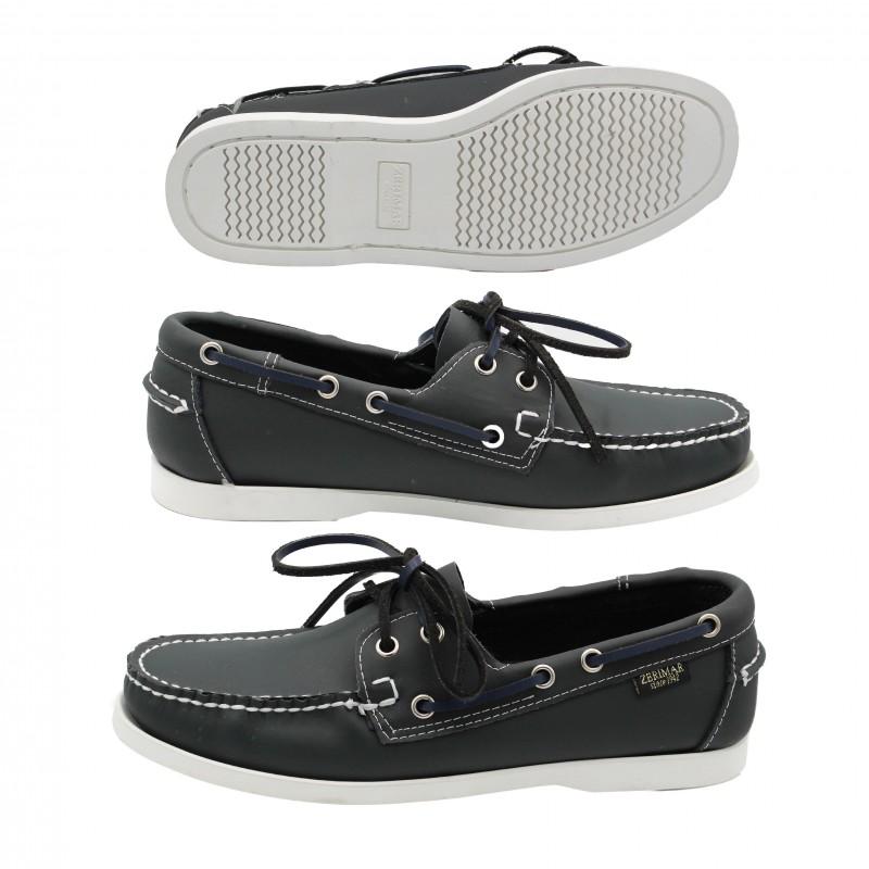 Zerimar Shoes Mocasines De Piel Con Cordones Modelo PURNA