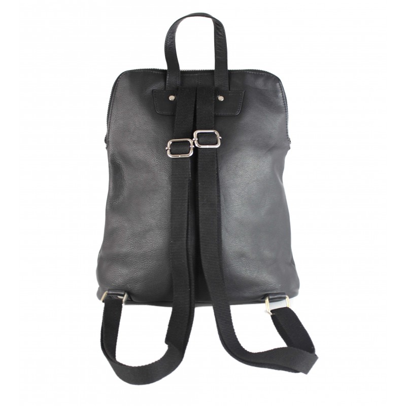 Zerimar Shoes Mochila De Piel Cremallera 30x12x35 Cm