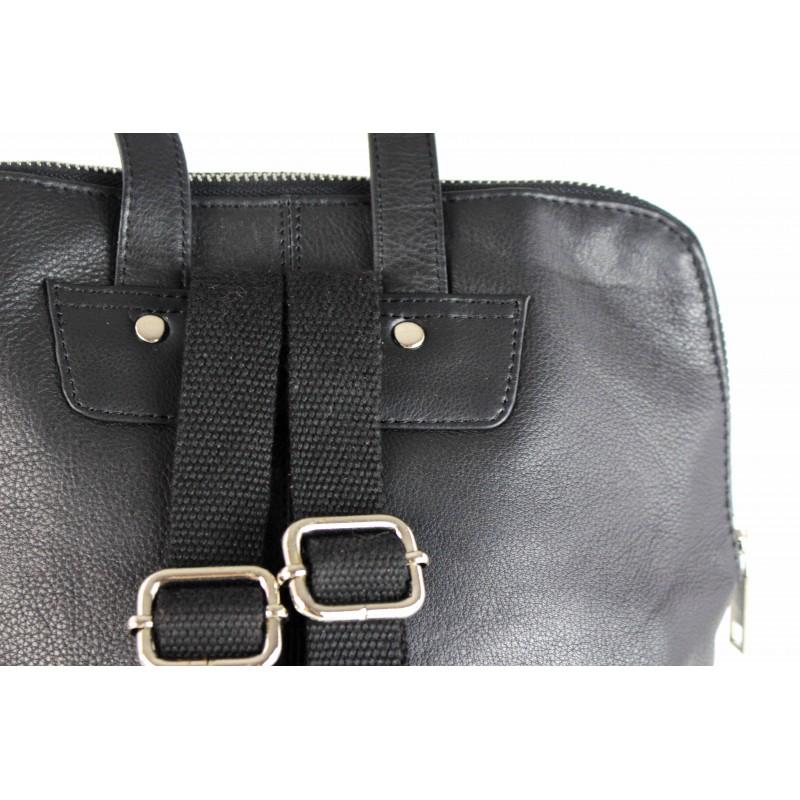 Zerimar Shoes Mochila De Piel Cremallera 30x12x35 Cm