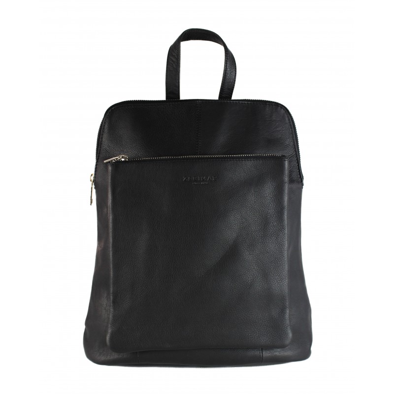 zerimar shoes Mochila de piel cremallera 30x12x35 cm