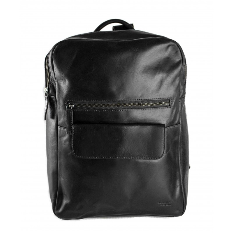 zerimar shoes Mochila de piel natural 38x28x11 cm BLOKE