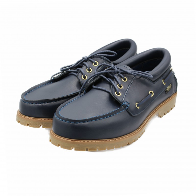 Zerimar Shoes Nauticos De Piel Con Cordones Modelo KANCHEN