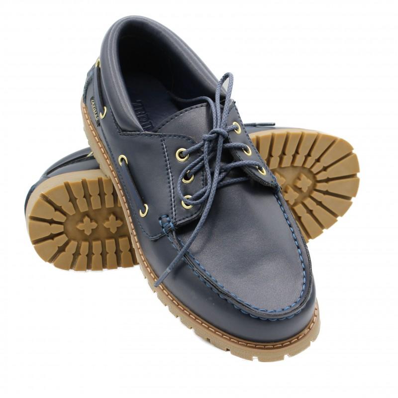 zerimar shoes Nauticos de piel con cordones modelo KANCHEN