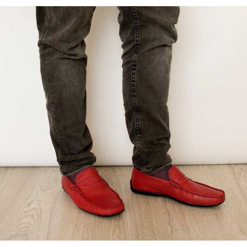 Zerimar Shoes Nauticos De Piel De Verano Color Modelo BOBUE