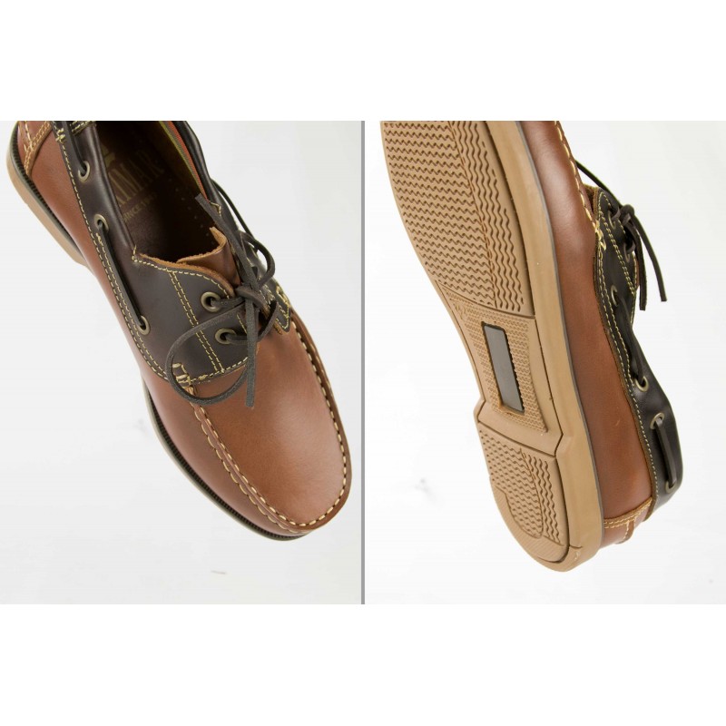 Zerimar Shoes Náuticos De Piel Ligeros Con Cordones Modelo BICO