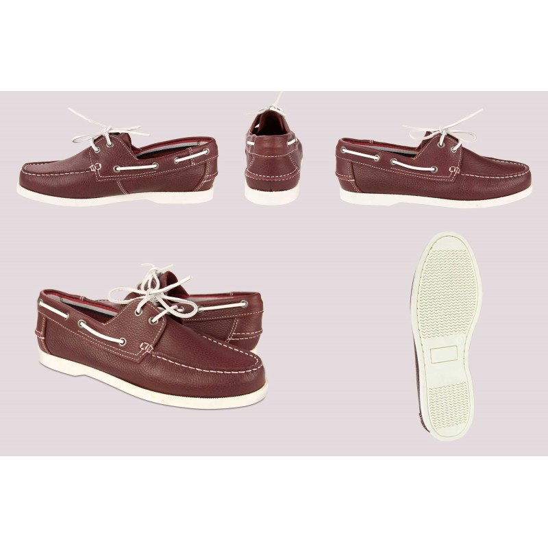 Zerimar Shoes Náuticos De Piel Ligeros Con Cordones Modelo OCTOPUS