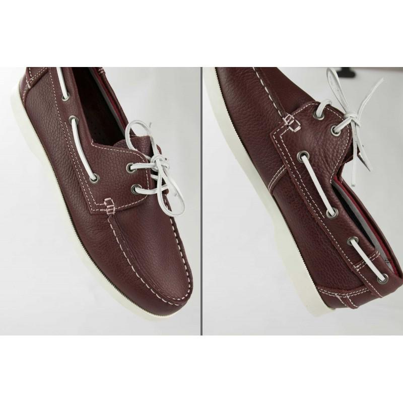 Zerimar Shoes Náuticos De Piel Ligeros Con Cordones Modelo OCTOPUS