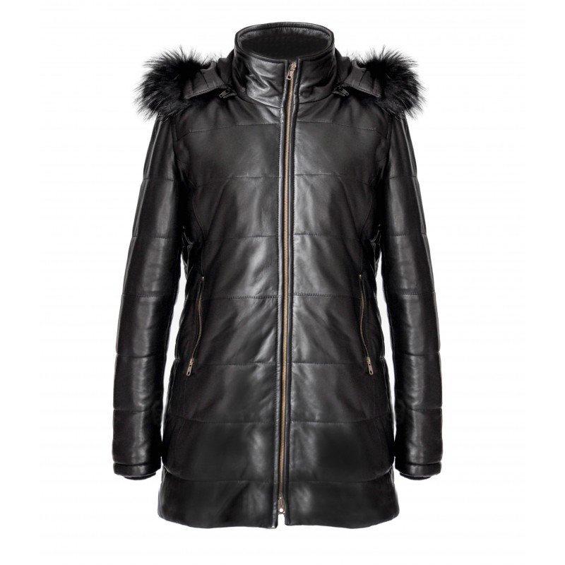 Zerimar Shoes Parka Con Capucha De Zorro Modelo PEPPER