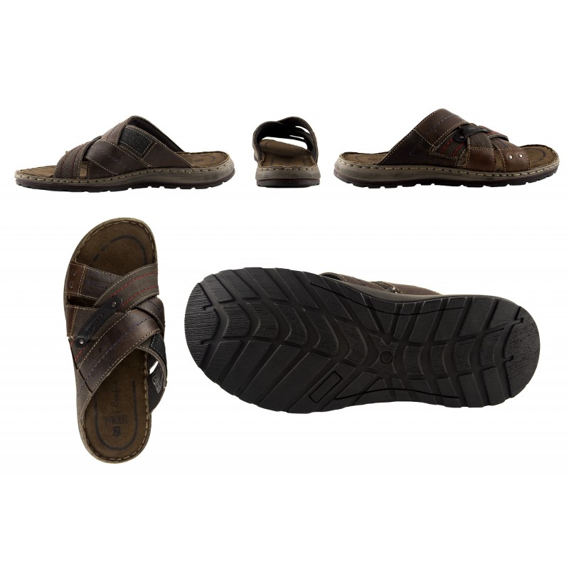 Zerimar Shoes Sandalia De Piel Abierta Modelo CAPRIOS