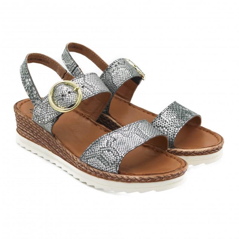 Zerimar Shoes Sandalias Con Hebilla De Piel Modelo SITEA