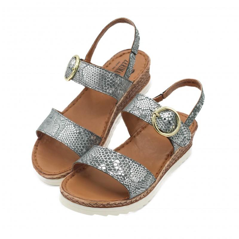 Zerimar Shoes Sandalias Con Hebilla De Piel Modelo SITEA