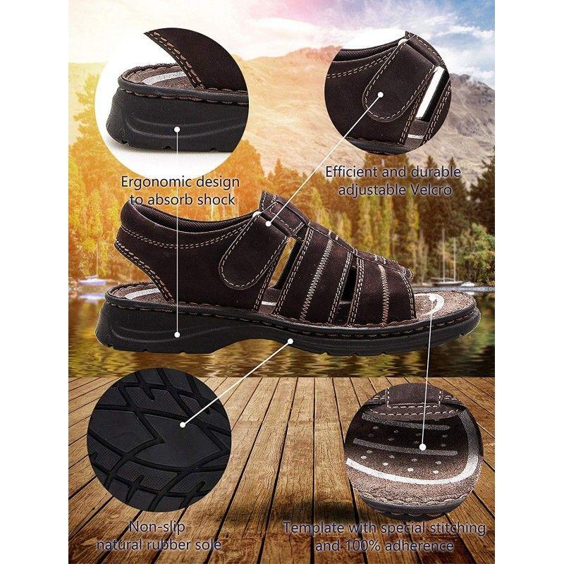 Zerimar Shoes Sandalias De Piel De Trekking O Senderismo