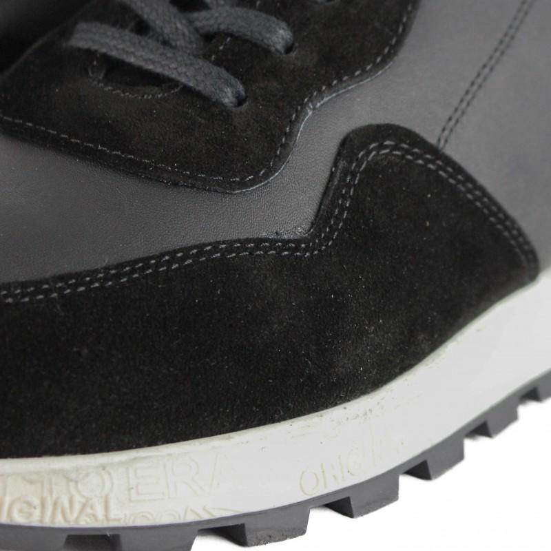 Zerimar Shoes Sneakers De Piel Combi Con Detalle Relieve