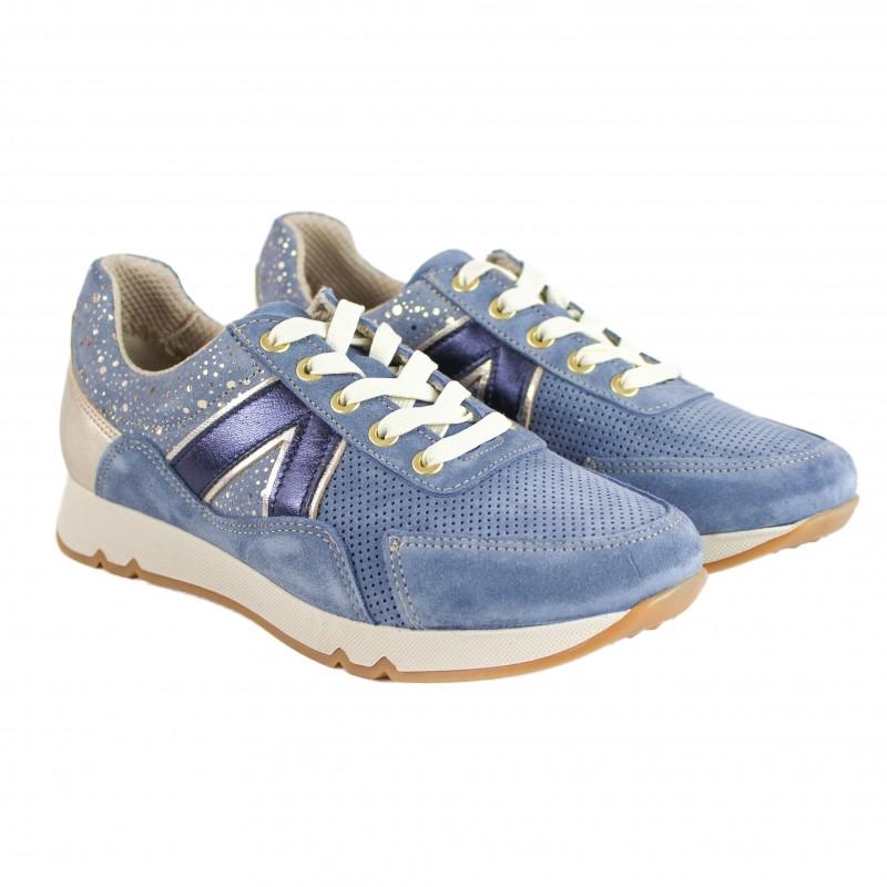 Zerimar Shoes Sneakers De Piel Combinados Modelo FARO