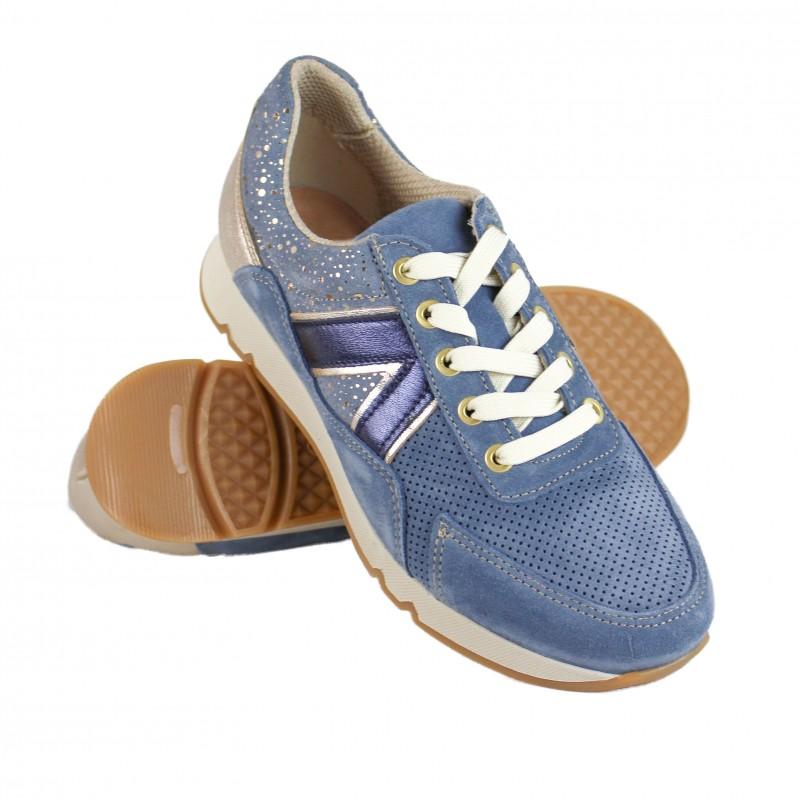 zerimar shoes Sneakers de piel combinados modelo FARO zerimar shoes Sneakers de piel combinados modelo FARO