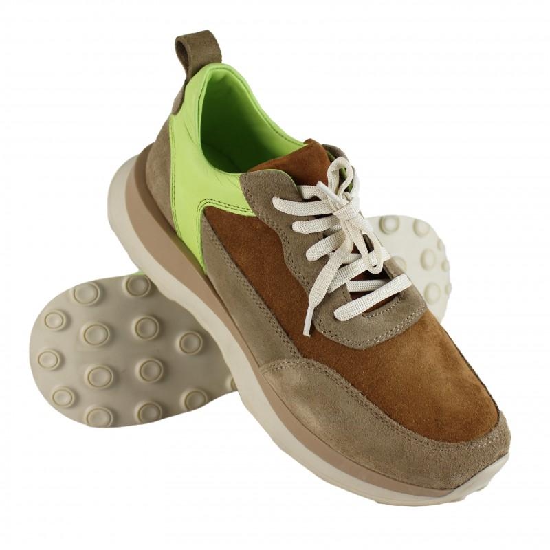 zerimar shoes Sneakers de piel combinados modelo JEQUIN