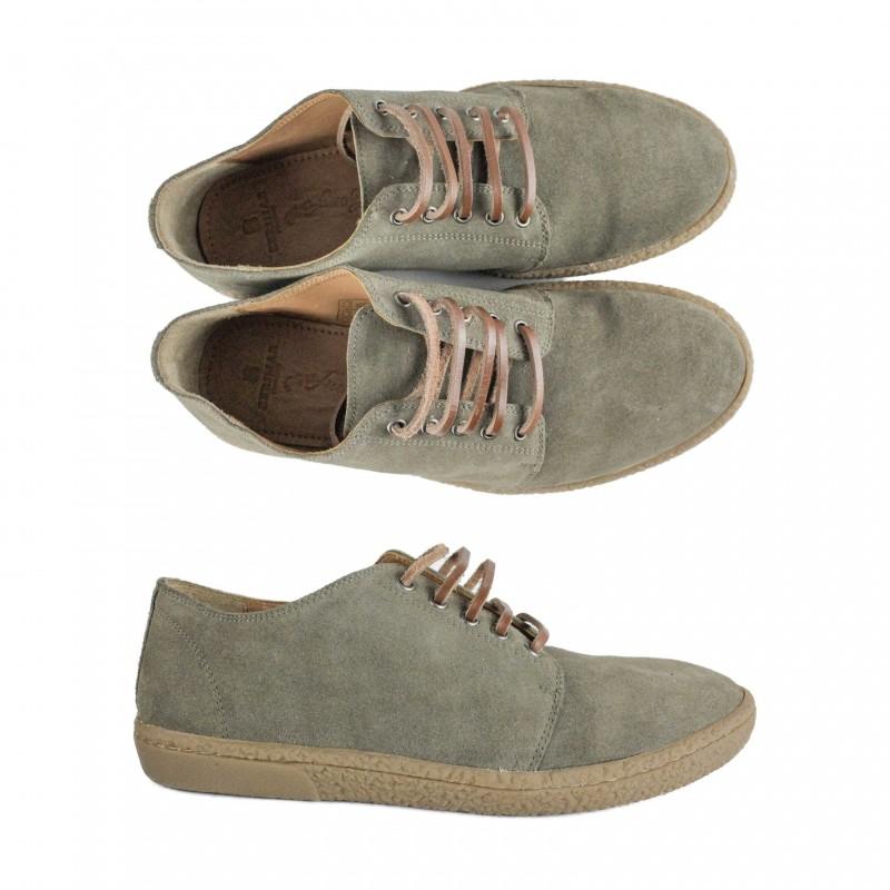 Zerimar Shoes Sneakers De Piel Con Cordones Modelo COCON