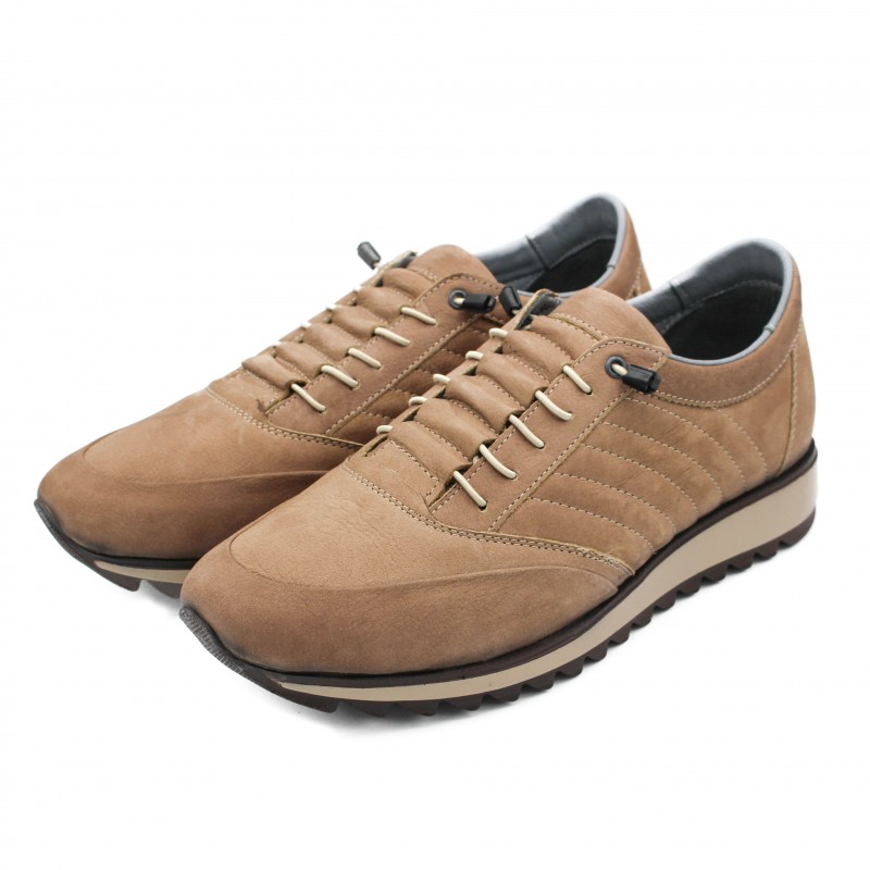 Zerimar Shoes Sneakers De Piel Con Cordones Modelo ISRIM