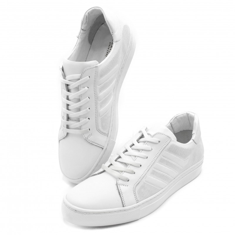 Zerimar Shoes Sneakers De Piel Con Cordones Modelo TECHNIC