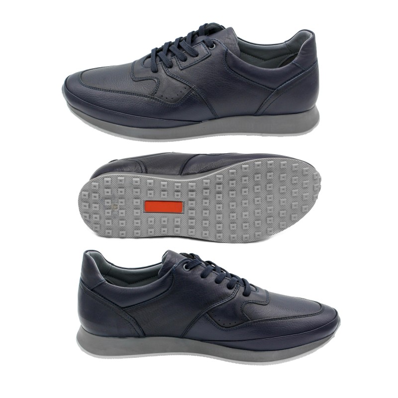 Zerimar Shoes Sneakers De Piel Con Cordones Modelo VALLE