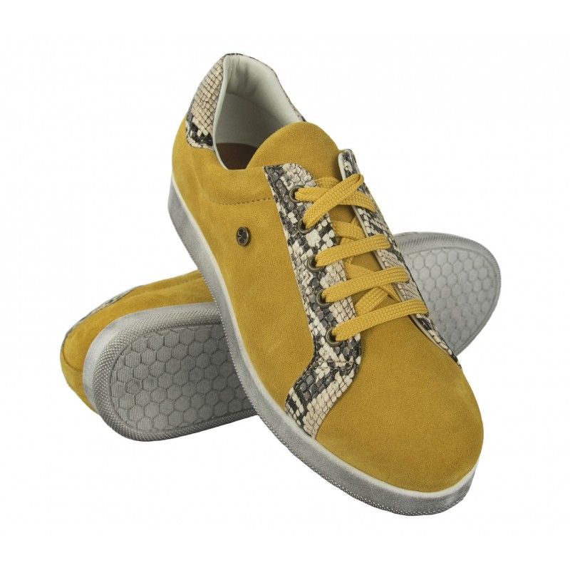 zerimar shoes Sneakers de piel de colores con estampado de python zerimar shoes Sneakers de piel de colores con estampado de python