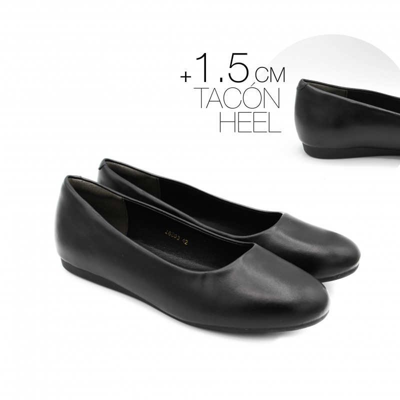 zerimar shoes Zapato de Piel Profesional para Oficina y Eventos - tacón 1 5 cm