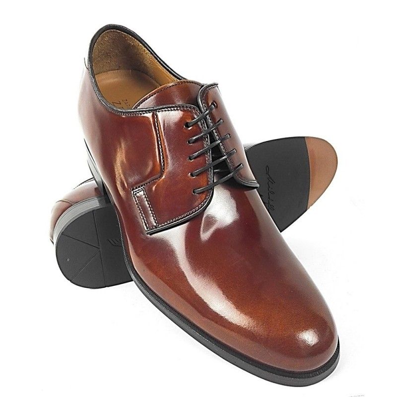 zerimar shoes Zapatos con alzas de 7 cm y cordones para hombre fabricados en España
