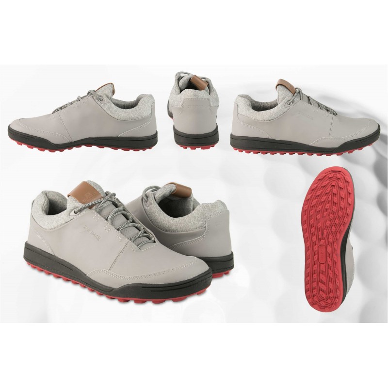 Zerimar Shoes Zapatos De Golf Para Hombre Combi Piel