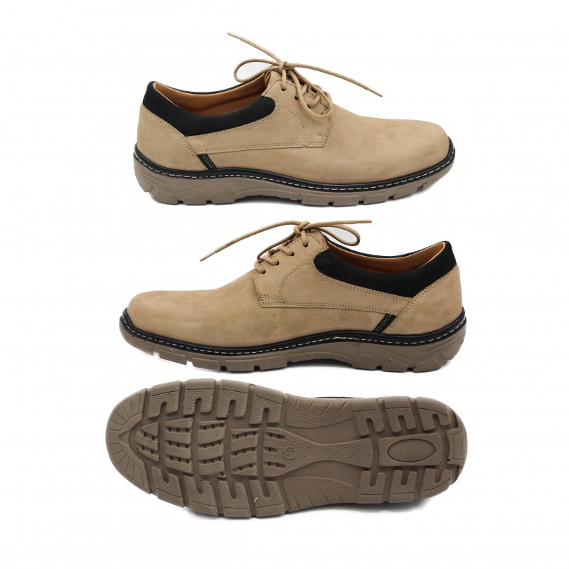 Zerimar Shoes Zapatos De Piel 2 Colores Con Cordones Modelo BIONIO